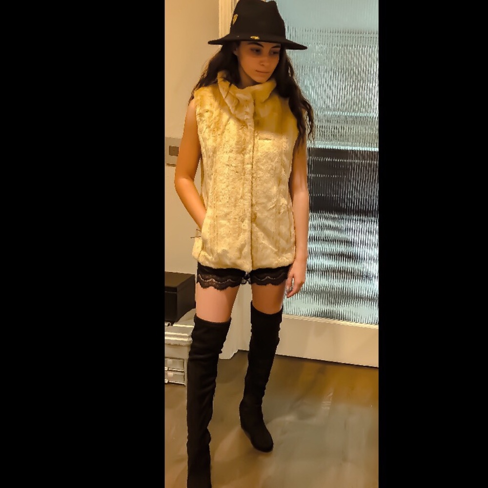 Beautiful faux fur vest